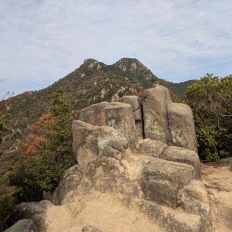 石船山に到着です😊
