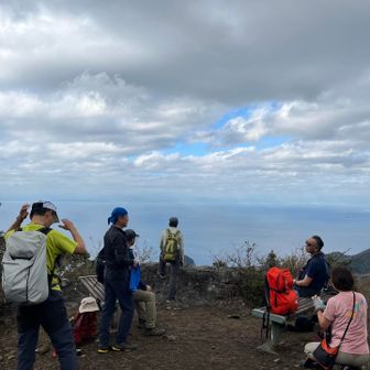展望台にとうちゃこ。