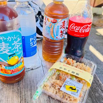 10:50 到着予定が
1時間40分巻きの
09:10 到着

道の駅の飲食店2軒の
食事の提供は11:00から…

名物の永源寺ダムカレー🍛
食べたかった(；´Д`A

嬉しい様な
悲しい様な…


普段なら弁当なんて買わないが
今日は別に食べたくなくても
食べることに徹する
ŧ‹"ŧ‹"(　˙༥˙　) ŧ‹"ŧ‹"

いつもの1.5倍のイメージで
カロリー補給を行ってみる
ŧ‹"ŧ‹"(　˙༥˙　) ŧ‹"ŧ‹"

まわりの反応から
Nikoはトレイル中のカロリー摂取が少なすぎるのではないか説が浮上している為

最後までしっかり食べ続けることを
今回のトレイルの第二命題に掲げる

※しっかり食べた結果メモは
　ゴール後のスクショを参照