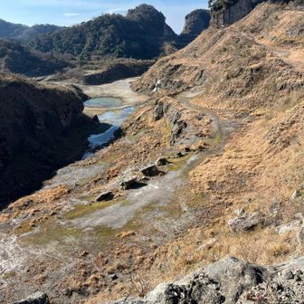 そしてチバンドキャニオン
確かに渓谷風？
湧き水かな、、
川では無いです