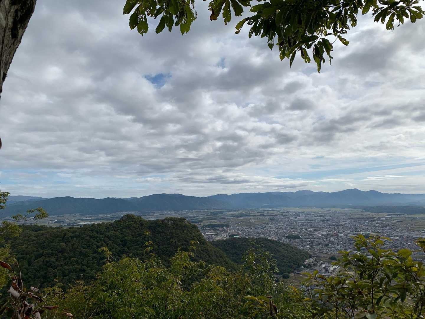 市辺駅-船岡山登山口-船岡山-船岡山 登山口-十三仏登山口 縦走コースの写真