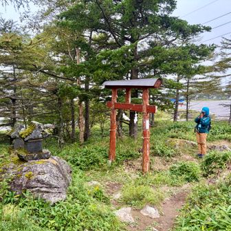 １時間、写真も撮らずに無事下山

⛩️にて御礼申し上げます🙏