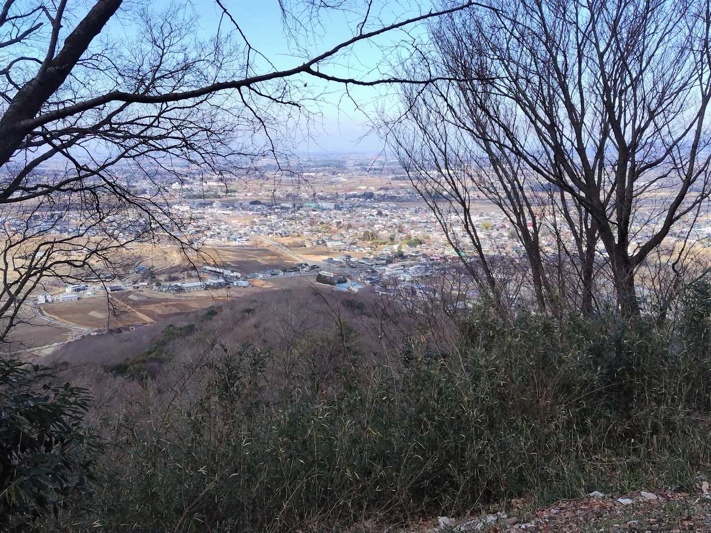 途中で見た　真壁の街並み