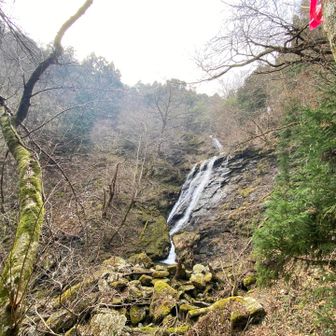 千丈滝周辺は足場のよく無い急登多め