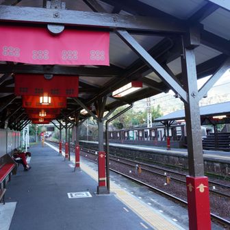 スタート地点は、九度山駅