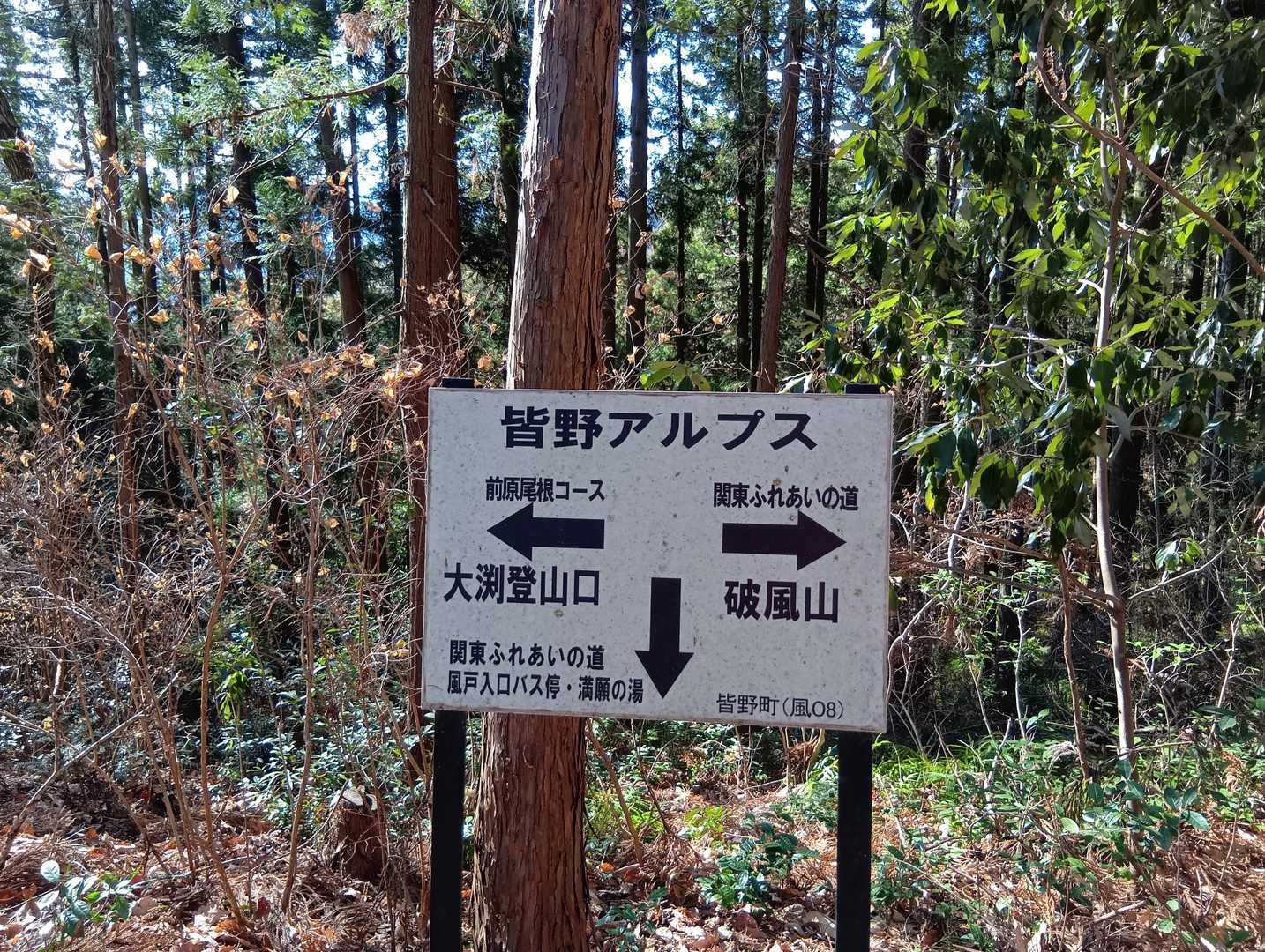 ここは皆野アルプスと言います〜