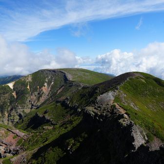 硫黄岳方面