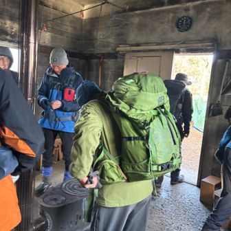 第一弾、下山体制に入りまーす