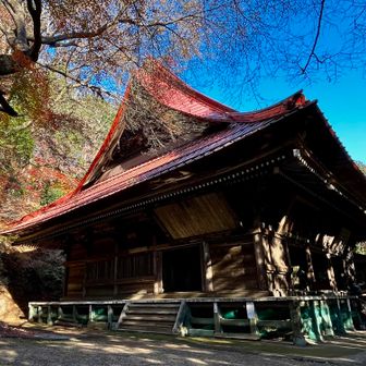 幕末に再建された本堂✨