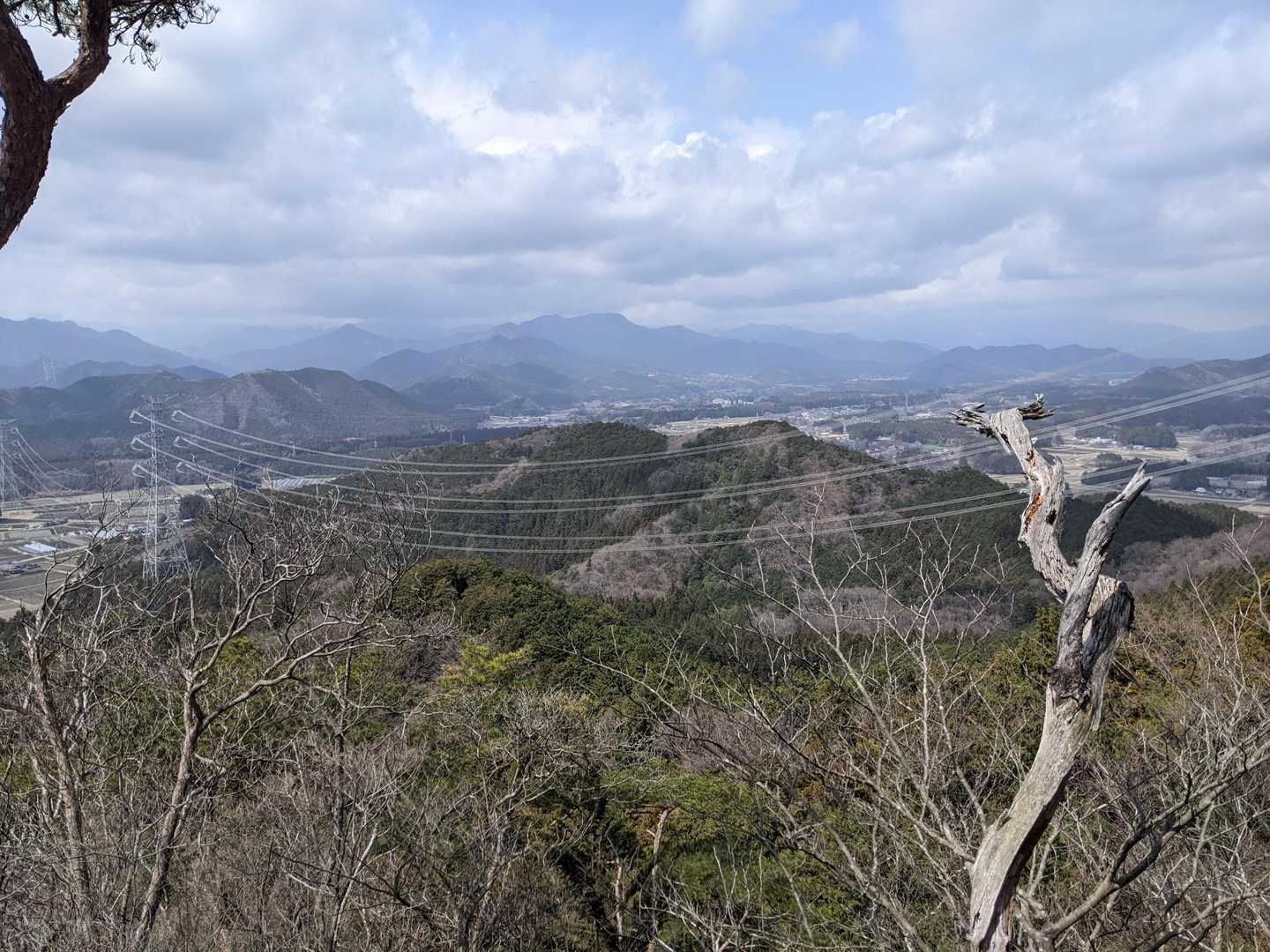 三峯山-鳥屋山-牧場山-西登山口 縦走コースの写真