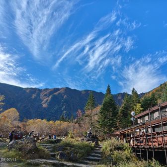 白根御池小屋から
青空〜