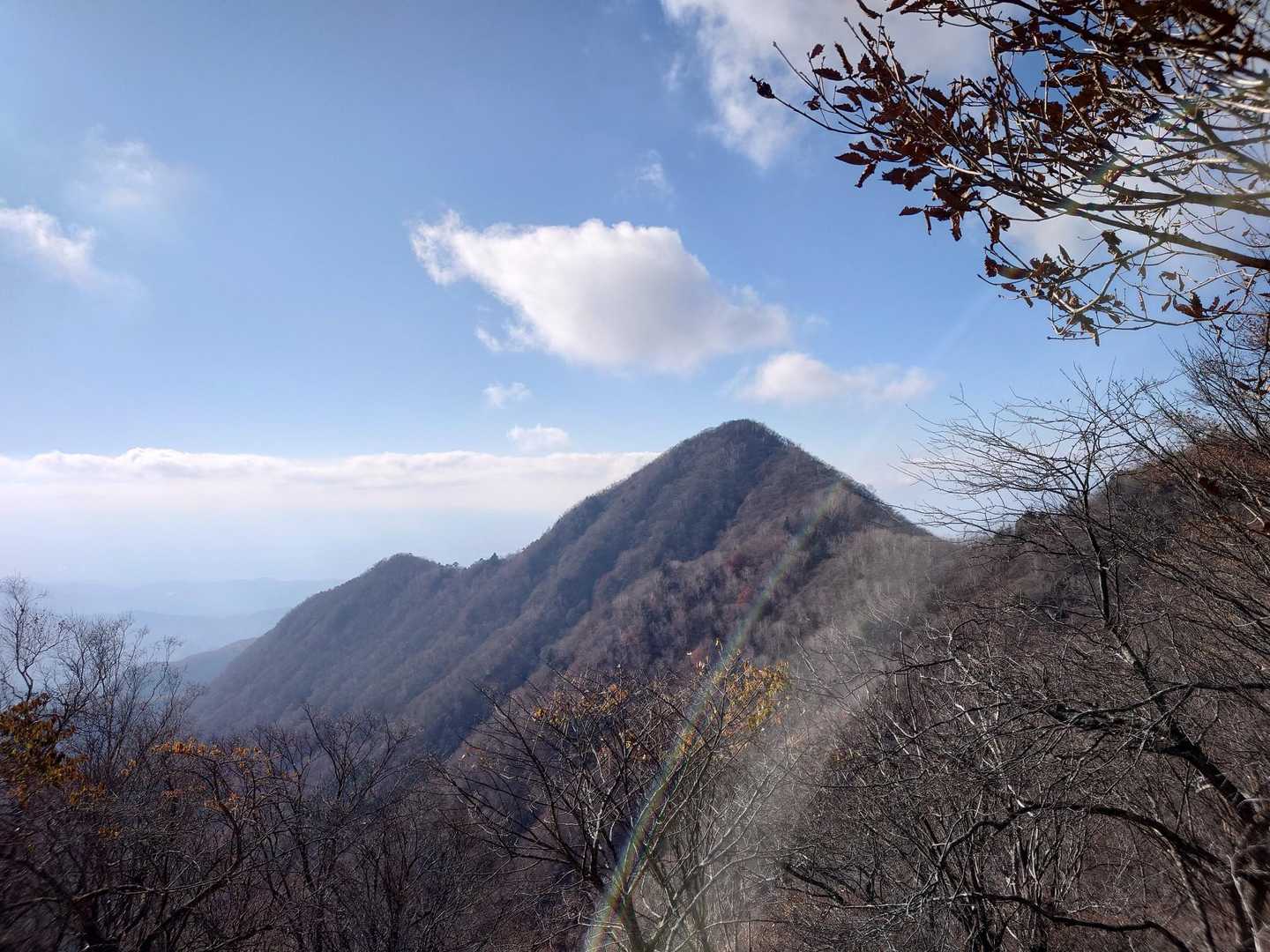 茅ヶ岳が見えます🎶