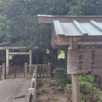 大津皇子のお墓