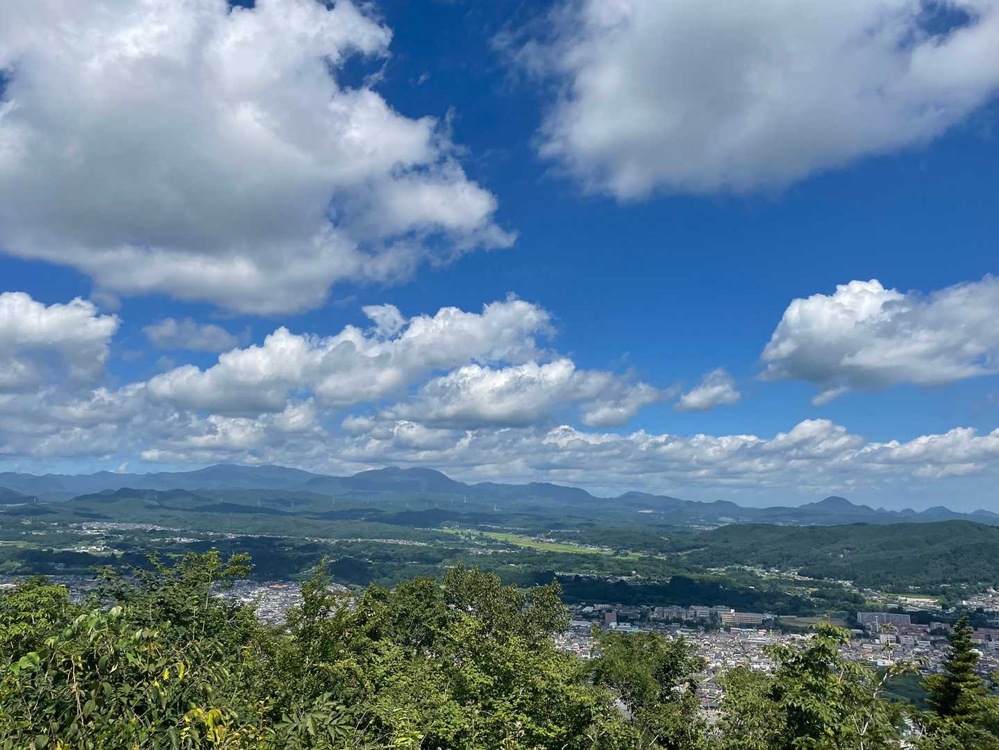 西風蕃山 往復コースの写真