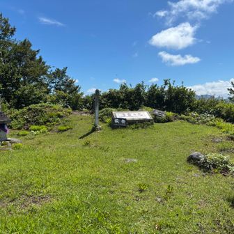 山頂広場は予想どおり独り占め😆