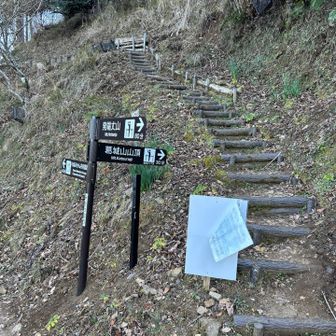 ここから登ってぐるりと回る