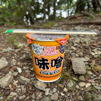 山でしか食べない勝利のカプヌを🏅