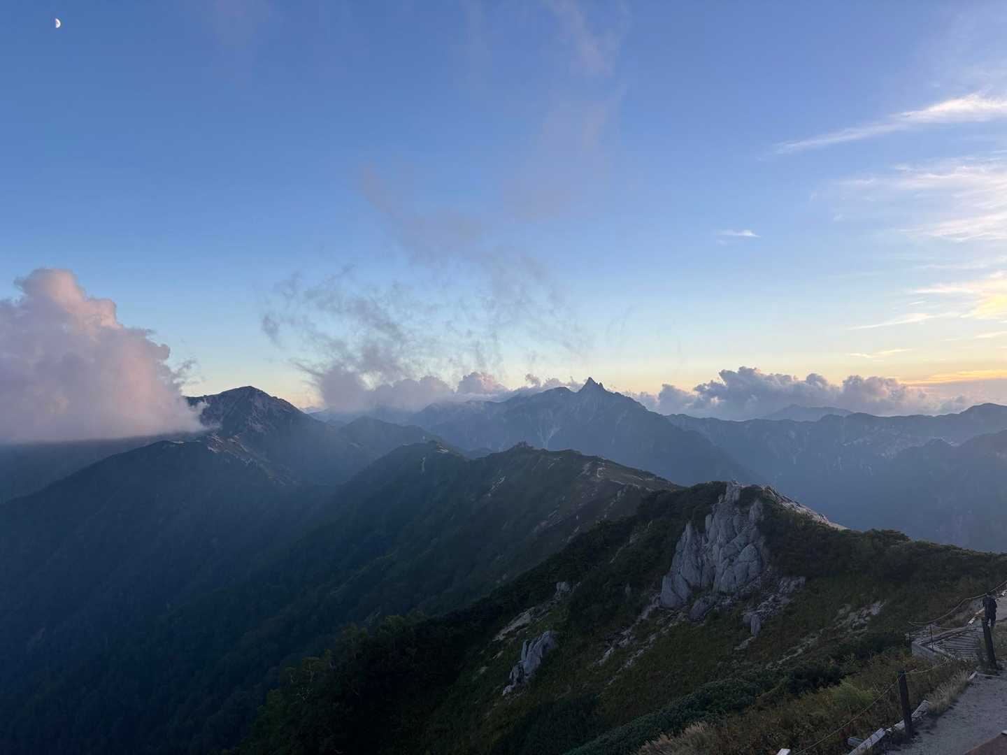 夕暮れの槍👀