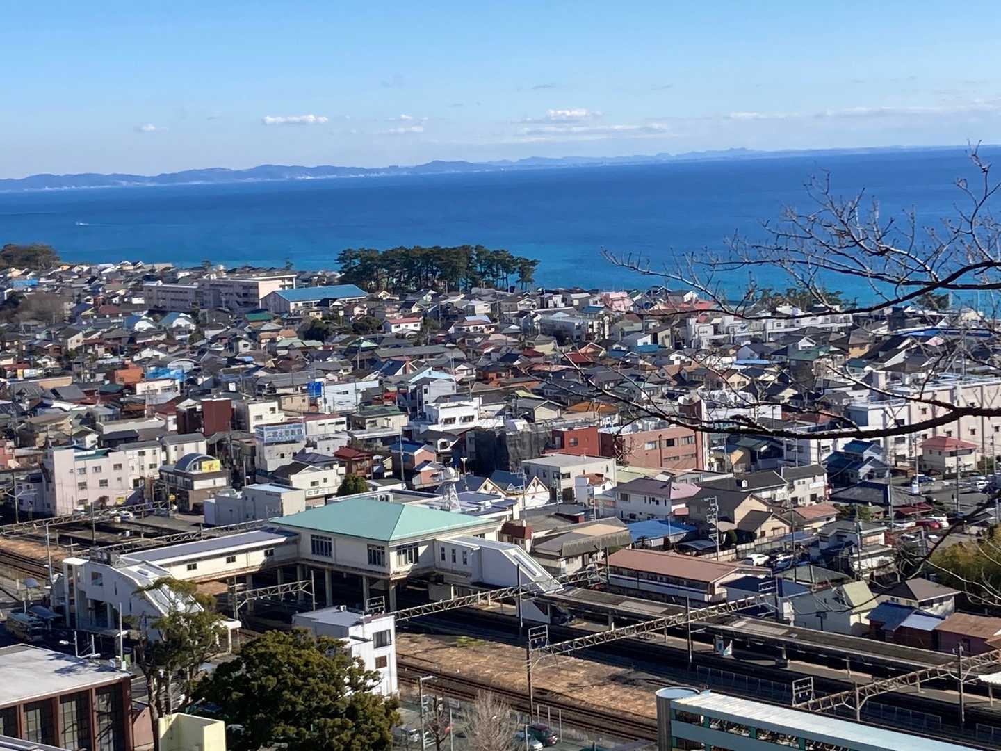 二宮駅が近づいてきました