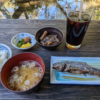 岩魚定食