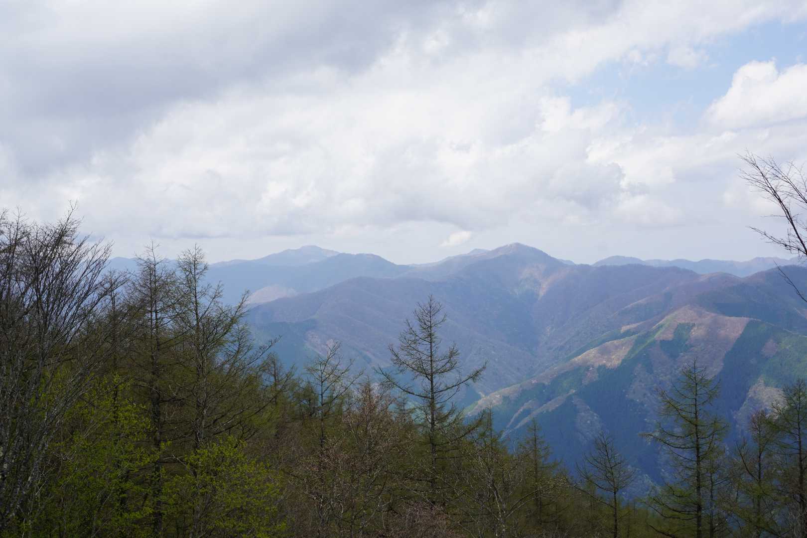 左の奥が雲取山
右側に鷹ノ巣山
奥多摩のスターが見えます😄
雲取山でテン泊したいけど、遠いなあ😅
がんばろうかな😚