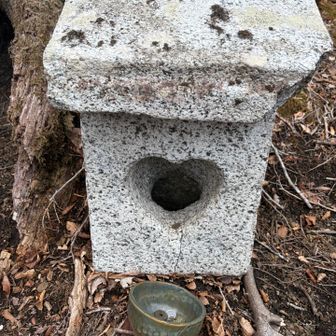 ♡型の祠でした☺️