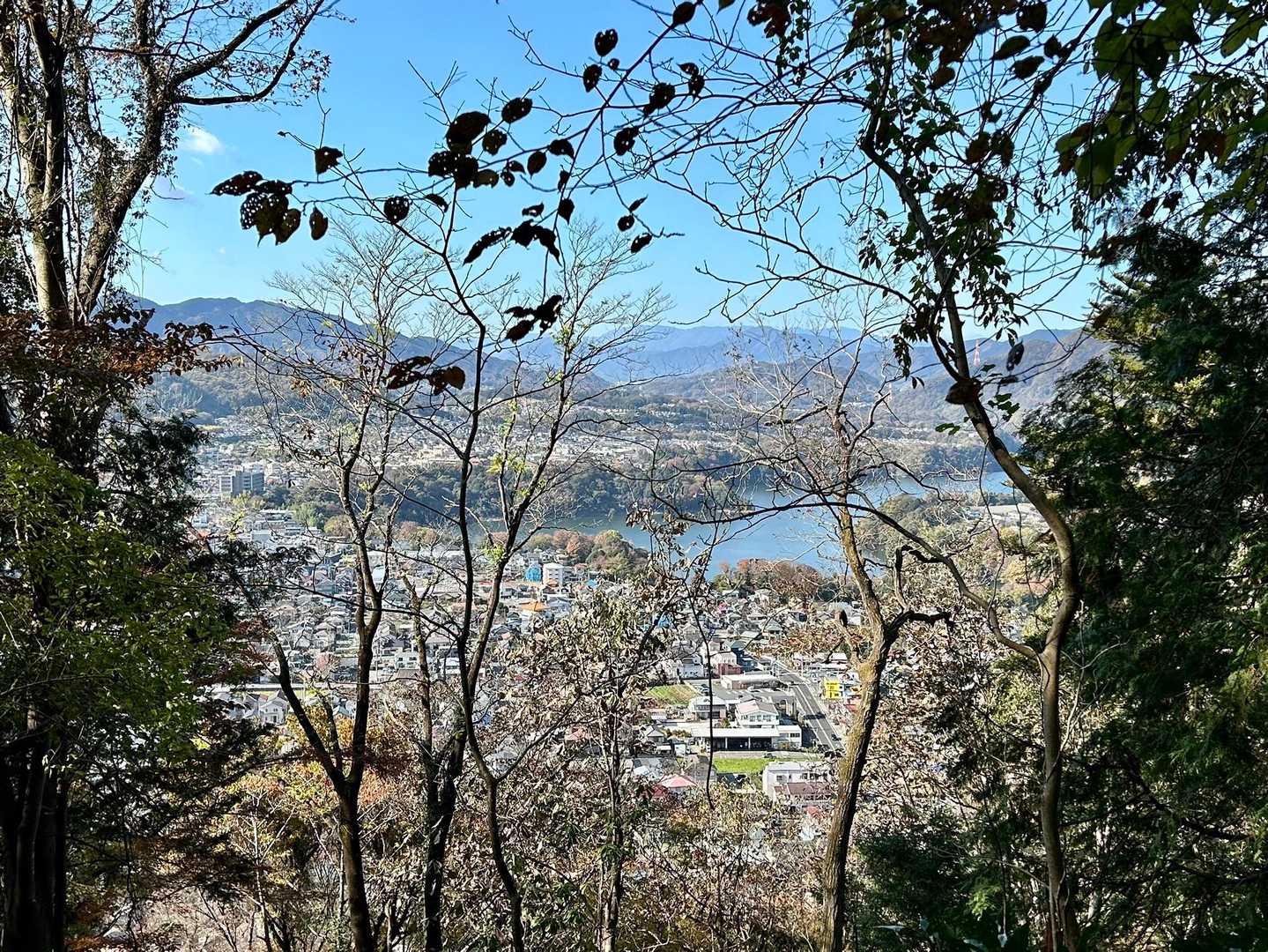 城山登山口-不動平 往復コースの写真