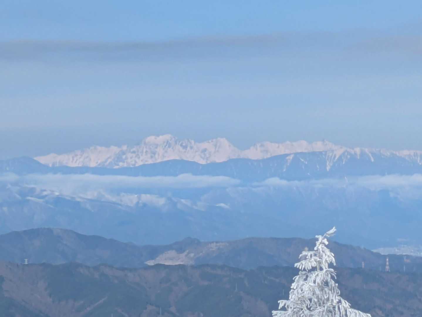 アルプス方面🏔️