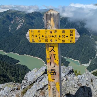 着いた！
高度感あっていい景色！
黒部湖の標高が1500ｍくらいなんだって！