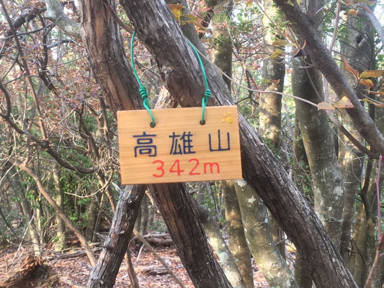 無事に高雄山🚩ゲット👍