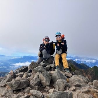 楽し過ぎだねー😆✌️ 横岳三叉峰