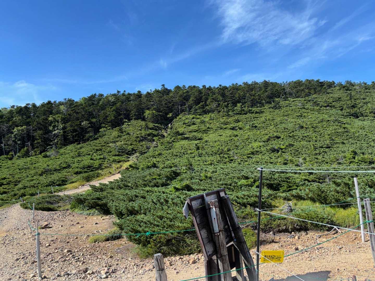 振り返って箕冠山⛰️