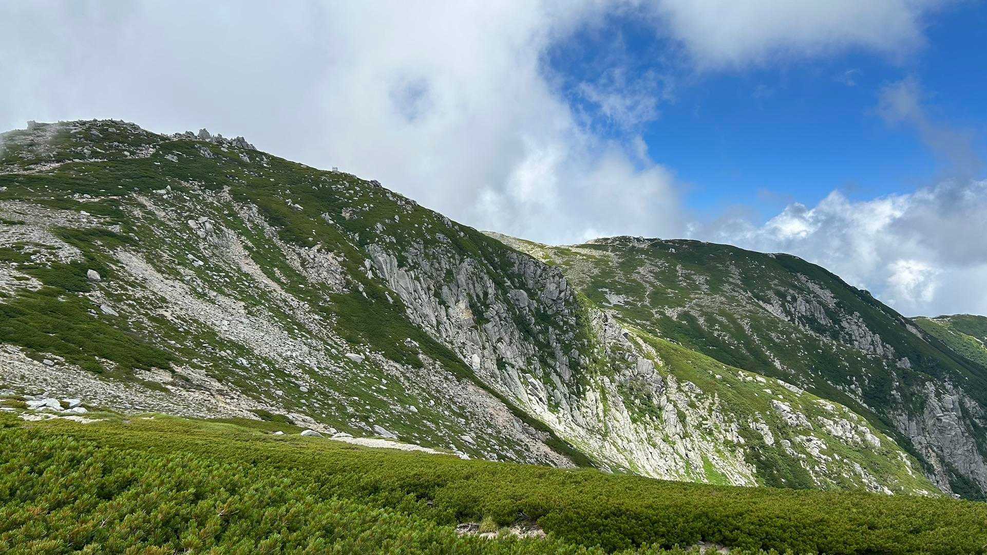 木曽駒ヶ岳方面