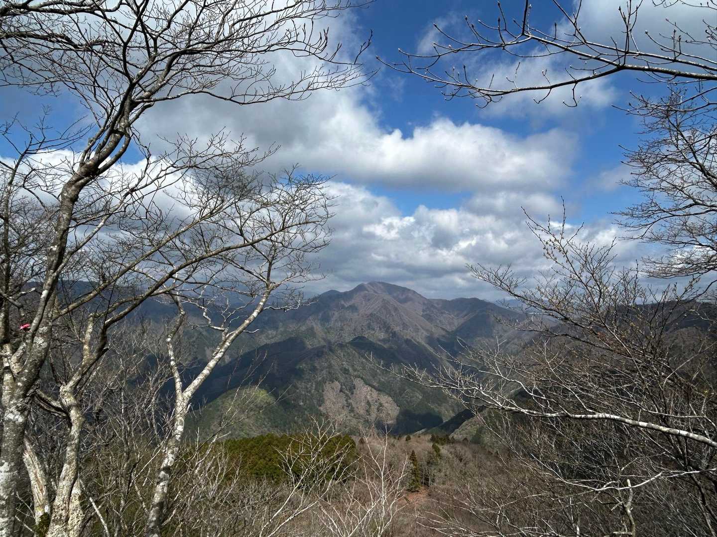 今日の良い🌸出会いに満足して帰ります
能郷白山⛰️も見えてました☺️