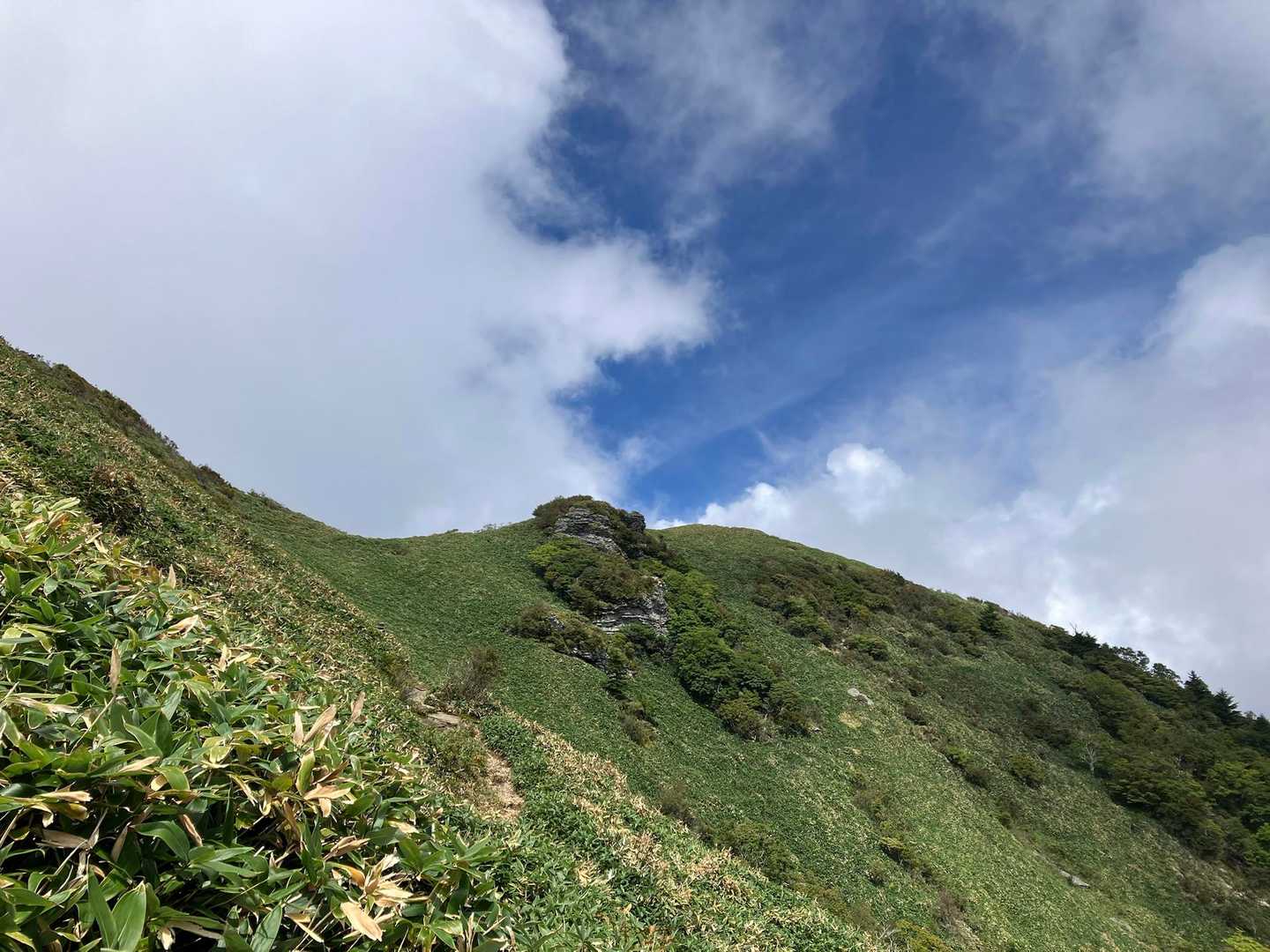 山頂方向
ちょっとだけ期待して登る🚶‍♀️