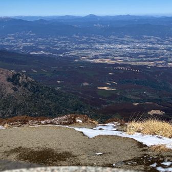 今日は江代山も雪化粧