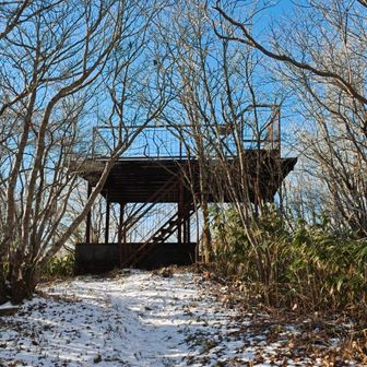 山頂の展望台