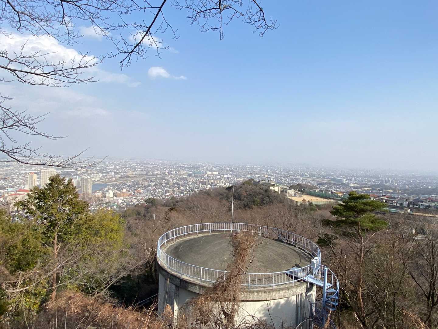 六甲ケーブル山上駅-神戸ゴルフ倶楽部-六甲ガーデンテラス- 縦走コースの写真