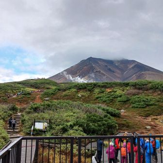 この天候だけど、登山者が結構います