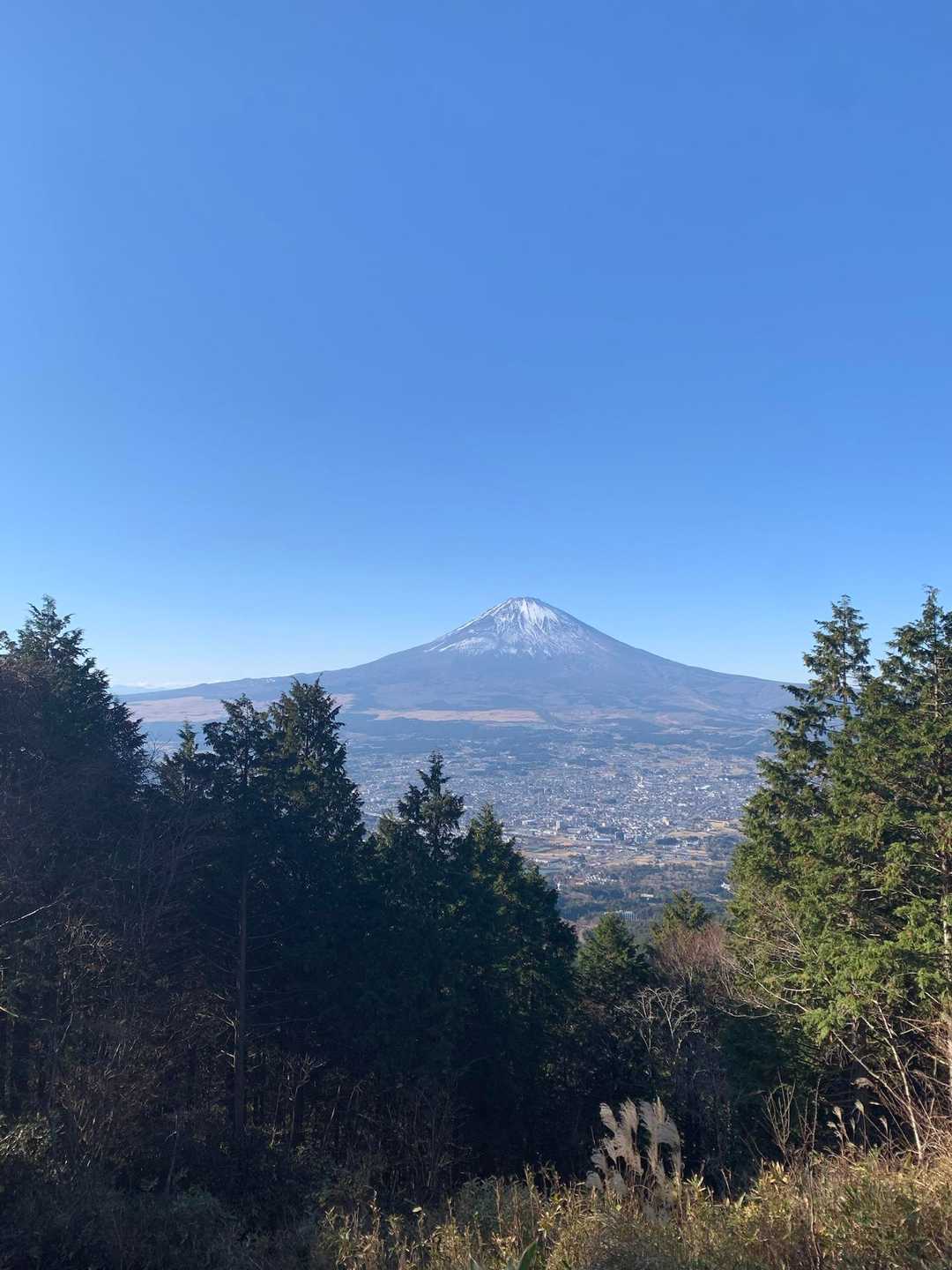 乙女峠からの富士山🗻