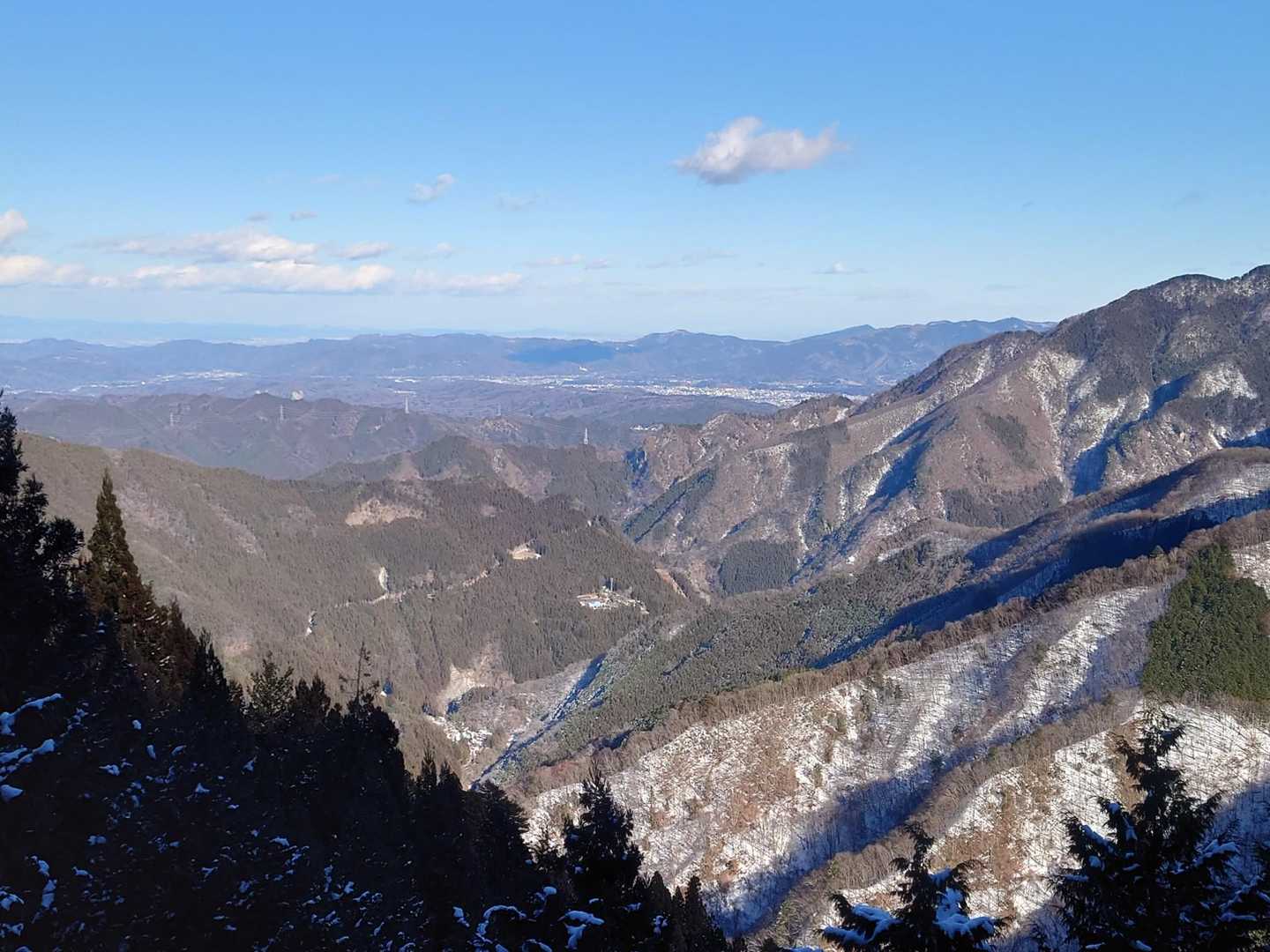 大輪バス停-妙法ヶ岳 往復コースの写真