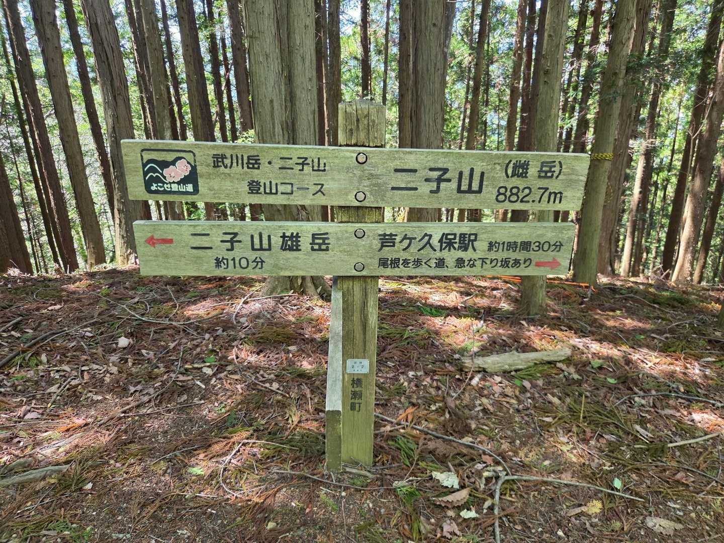 二子山 周回コースの写真