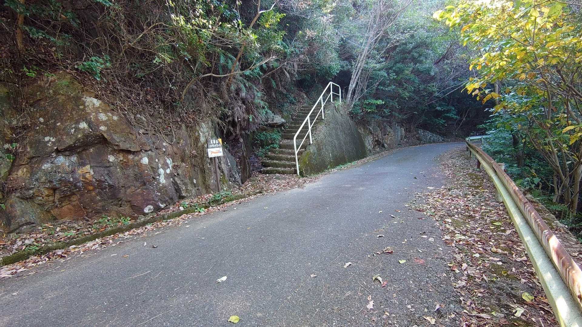 又、登山道へ 。