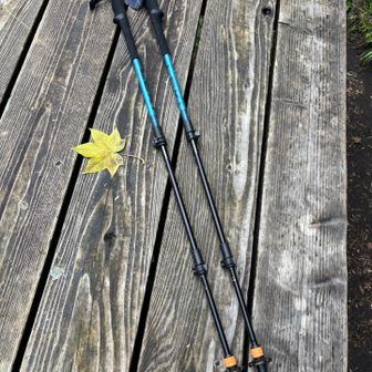 新調したトレッキングポール
LEKI マカルーライトAS