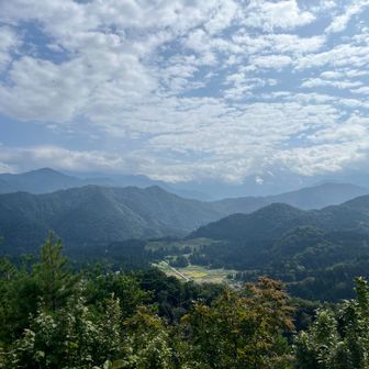 剱岳方面はやっぱり雲の中