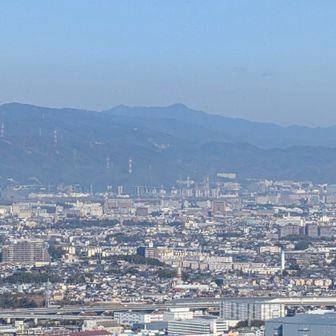 京都の愛宕山も見えた👀ここはまだ登ったことない