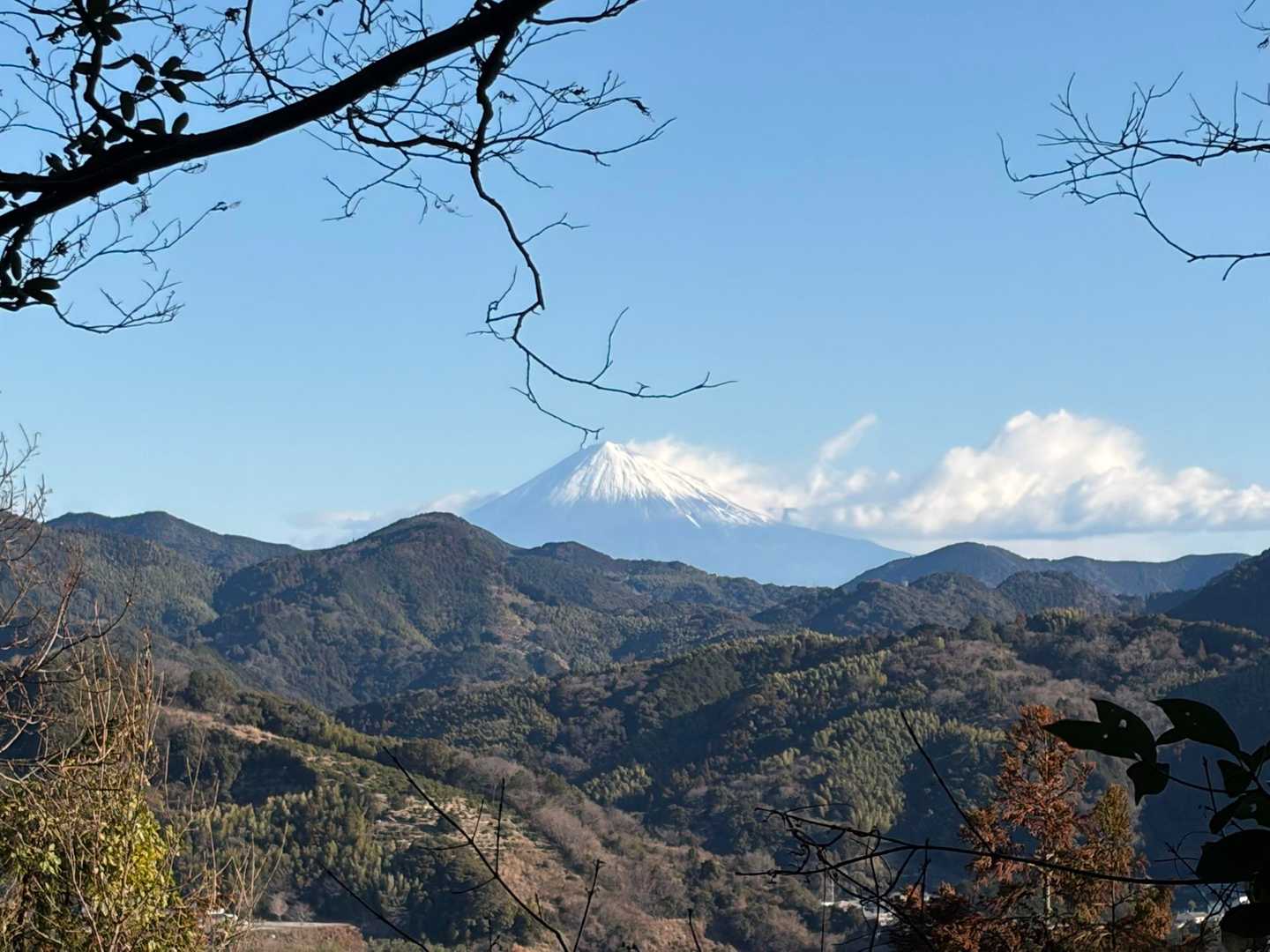 今日も富士山見えた🗻
ラッキー✌️