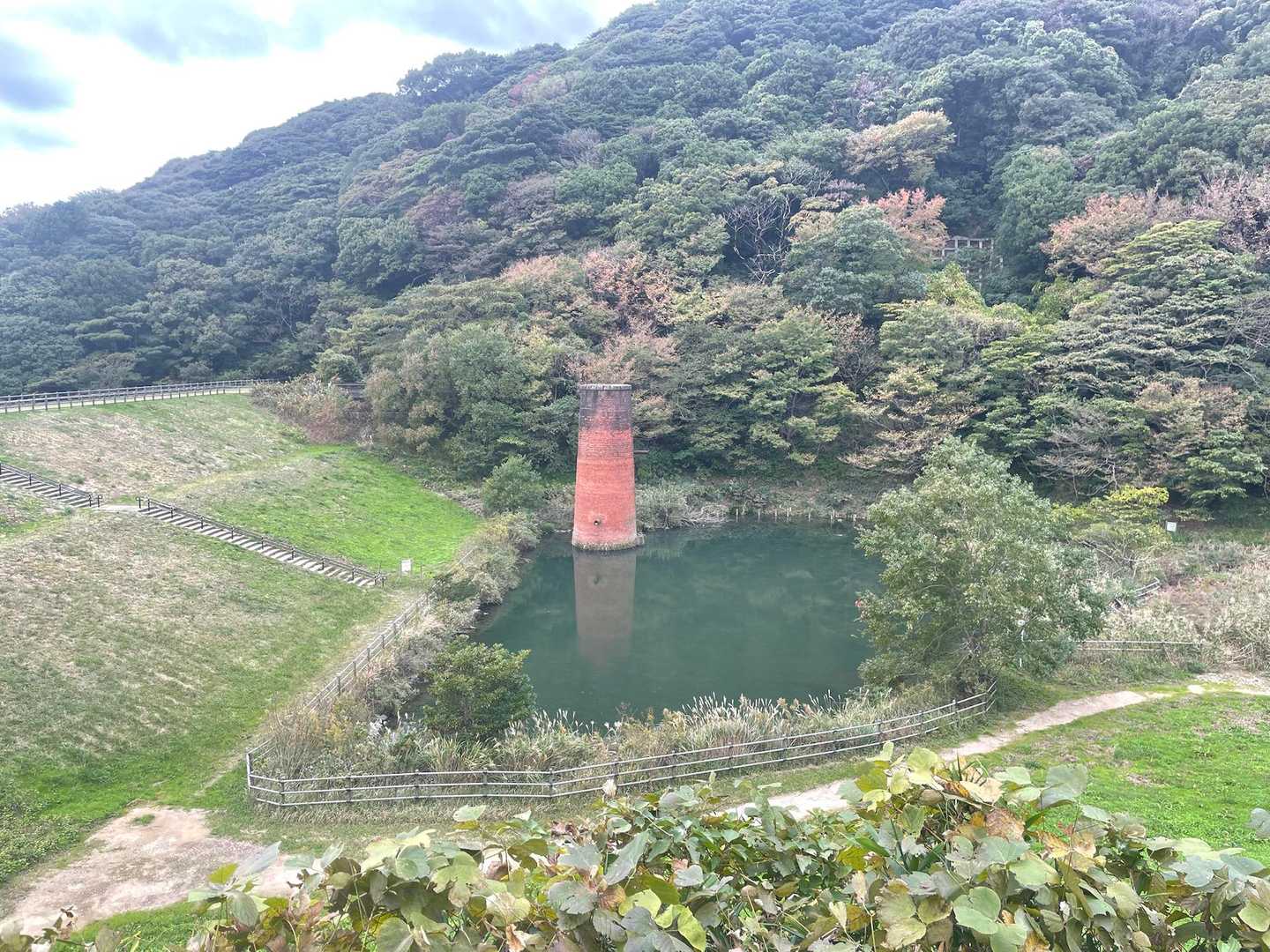 白森江貯水池💦からスタートします。👍