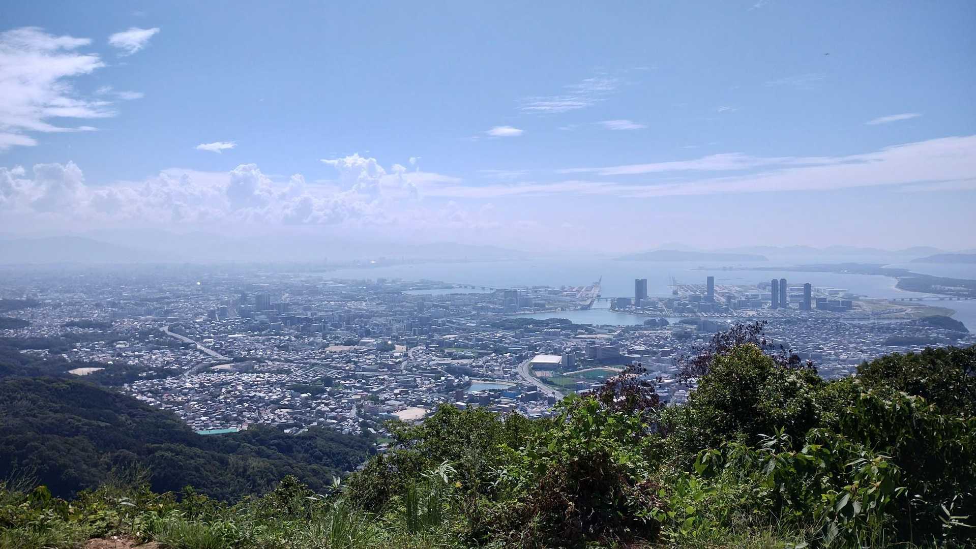 立花山-三日月山 往復コースの写真