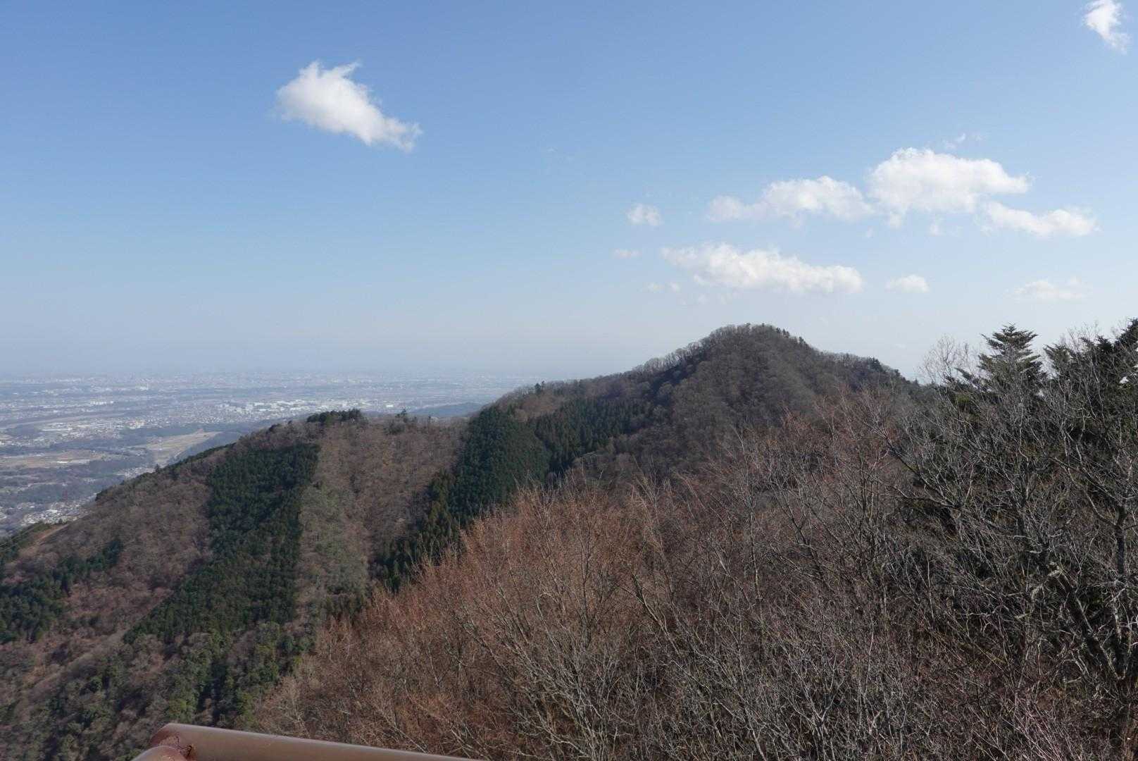 これ高取山から見た仏果山です🥰